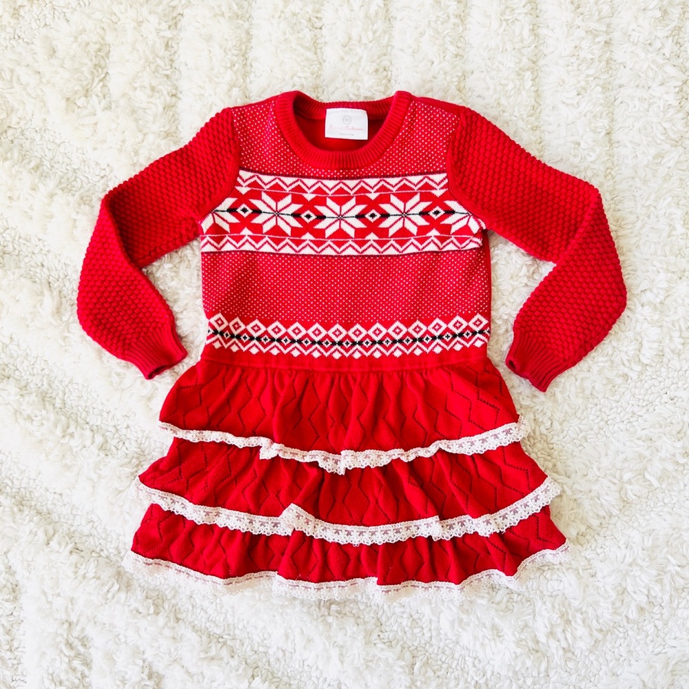 Hanna Andersson Sweater Dress 3T